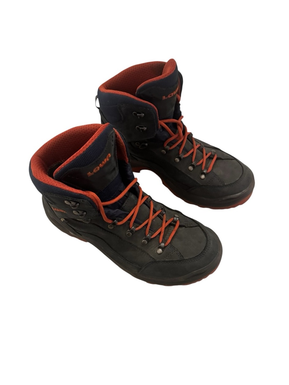 Lowa Renegade GTX Mid hiking boots with vibram soles mens size 8.5 gortex
